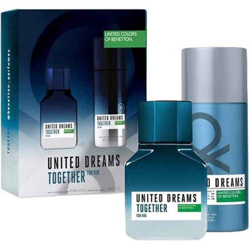 Benetton United Dreams Together Gift Set: EdT 100ml+DS 150ml