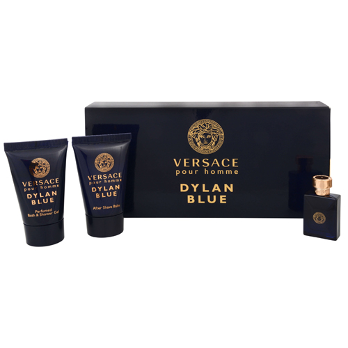 Versace Pour Homme Dylan Blue Gift Set: EdT 100ml+EdT 10ml+Cosmetic Bag