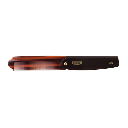 Uppercut Deluxe Tortoise Flip Comb CT7