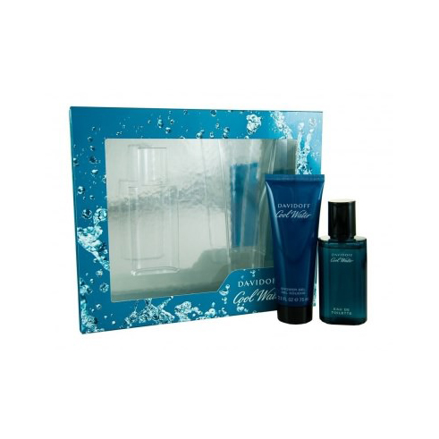 Davidoff Cool Water Man Gift Set: EdT 40ml+SG 75ml