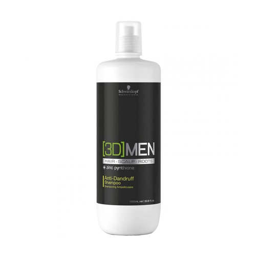 Schwarzkopf 3D Men Anti-Dandruff Shampoo 1000ml