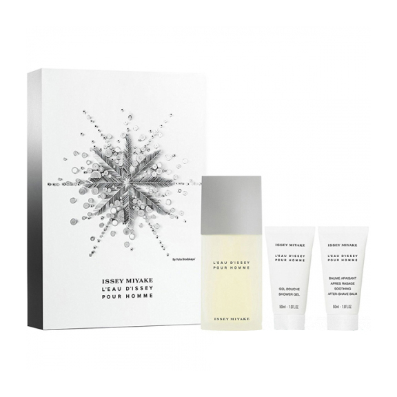 Issey Miyake L'Eau D'Issey Pour Homme Gift Set: EdT 125ml+SG 50ml+ABB 50ml