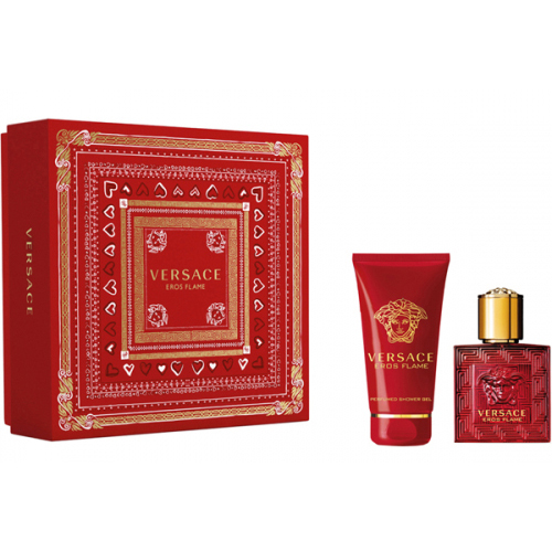 Versace Eros Flame Gift Set: EdP 30ml+SG 50ml